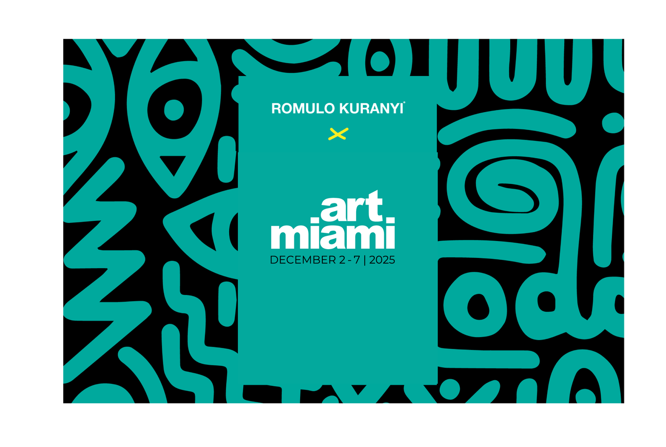 Romulo Kuranyi auf der ART MIAMI 2025