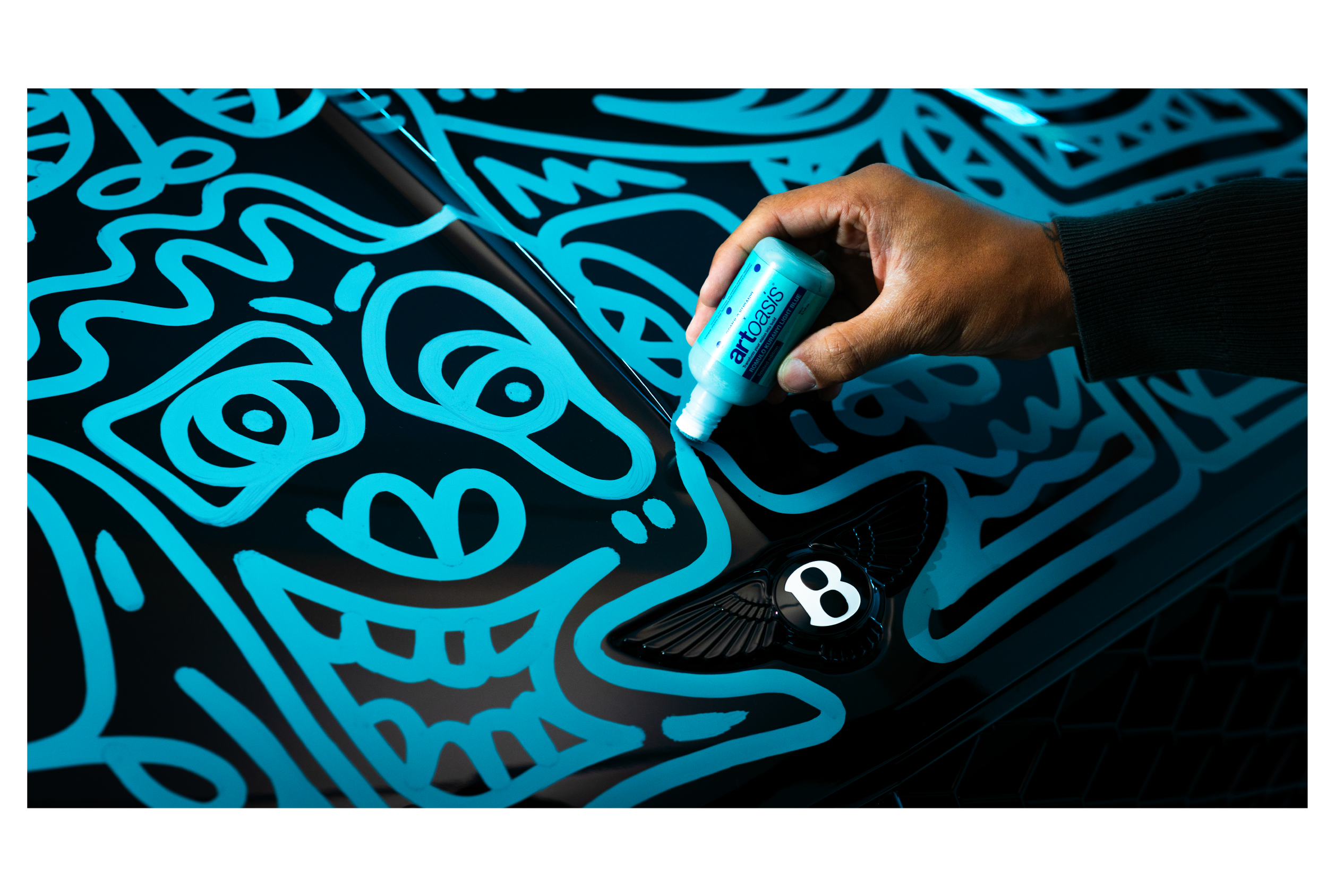 Romulo Kuranyi x Bentley Stuttgart x Canvancan x ArtOasis – The Art of Flow